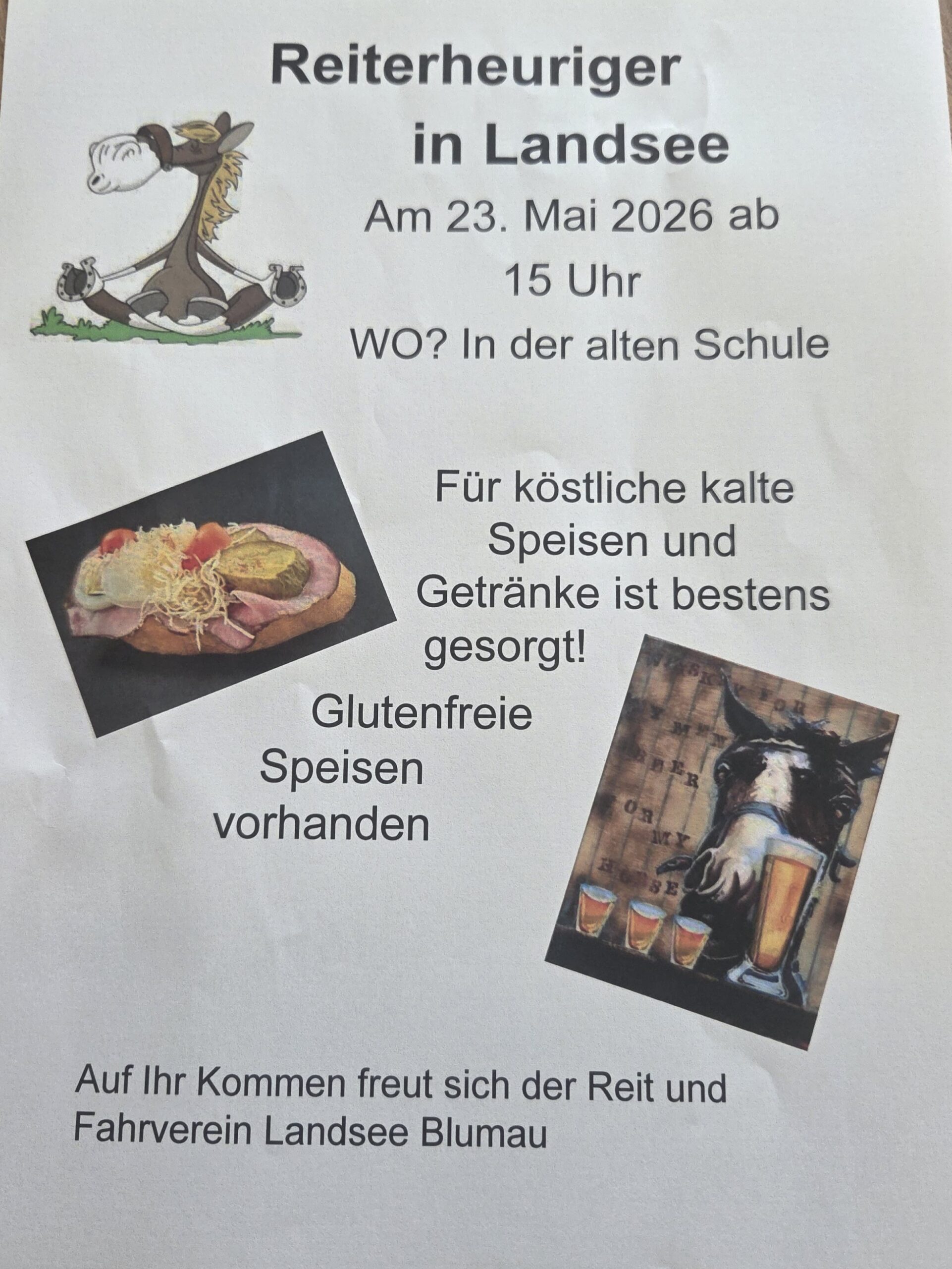 Reitverein – Reiterheuriger