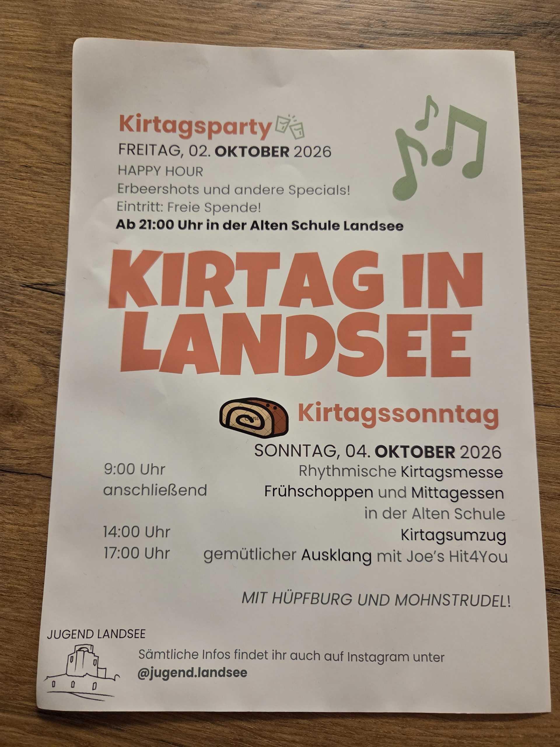 Kirtag in Landsee